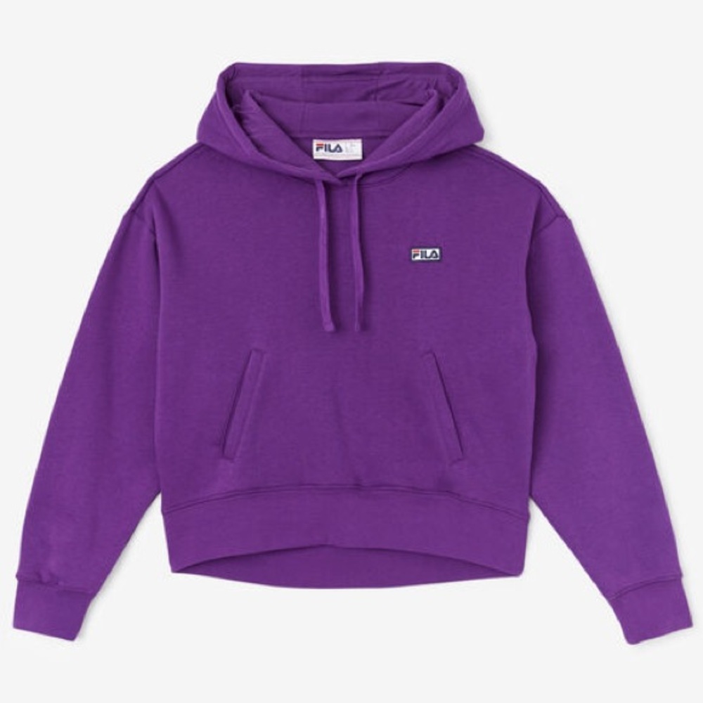 Fila Purple Hoodie in Small